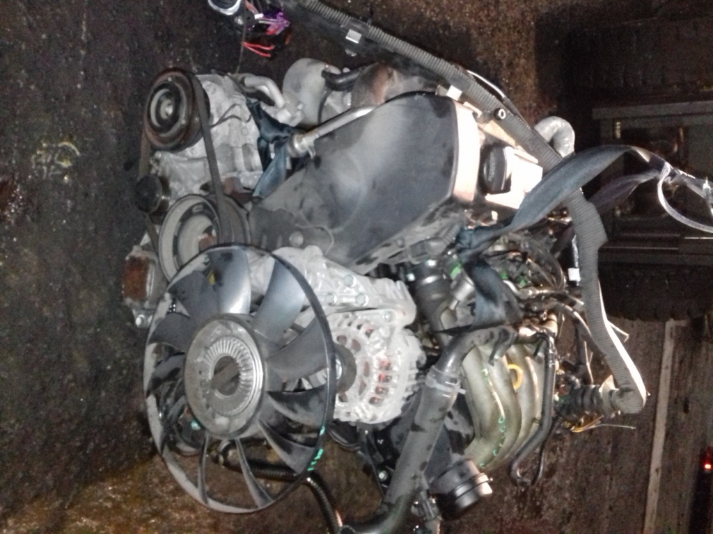 Двигатель Volkswagen AZM - 097352 AT FF Passat 119 000 km коса+комп 4