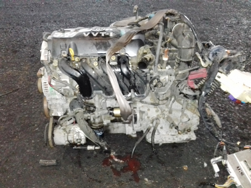 Двигатель Toyota 2NZ-FE - 2595918 AT U441E FF NCP60 коса+комп 4