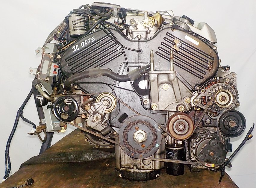 Двигатель Mitsubishi 6G72 - JC0075 AT F5A512D5B4 FF F36A GDI MD352147 коса+комп 4