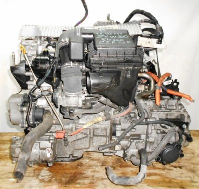 Двигатель Toyota 2ZR-FXE - R133244 AT FF ZVW30 54 000 km коса+комп 1