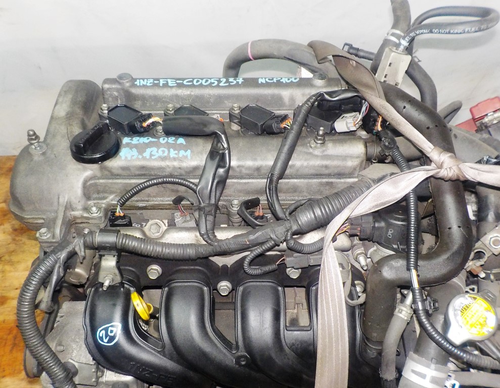 Двигатель Toyota 1NZ-FE - C005237 CVT K210-02A FF NCP100 143 130 km электро дросель коса+комп 2