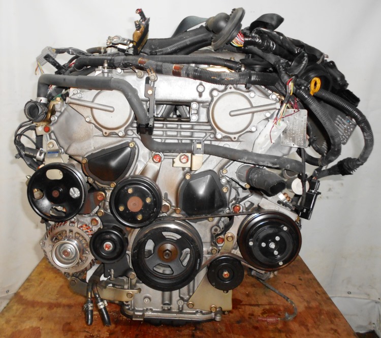 Двигатель Nissan VQ25-DE - 312559A AT RE5R05A FR Y50 149 000 km коса+комп 3