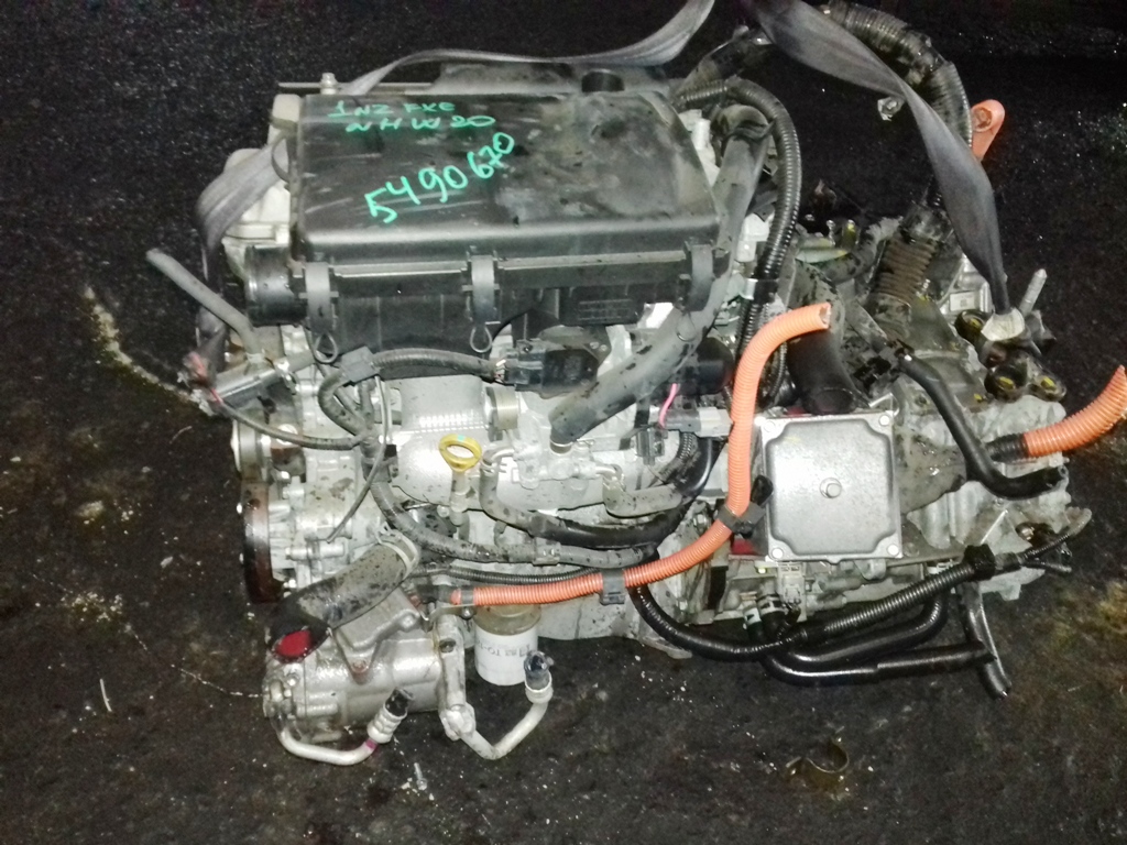 Двигатель Toyota 1NZ-FXE - 5490670 AT FF NHW20 93 000 km коса+комп 3