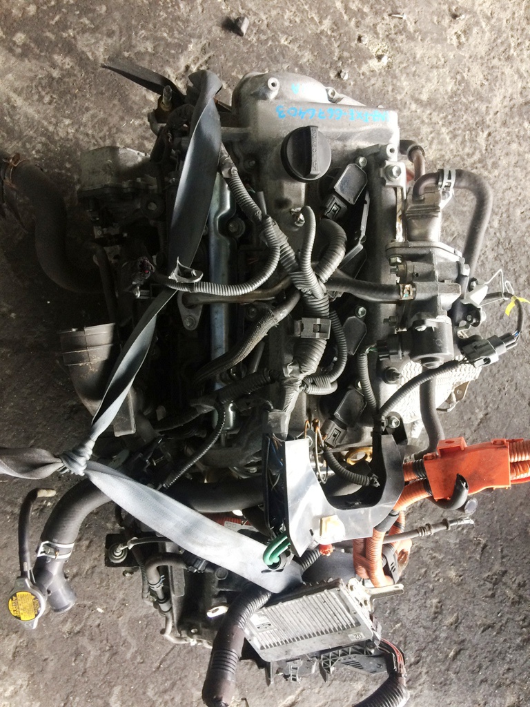 Двигатель Toyota 1NZ-FXE - 6676403 AT P510-01A FF NHP10 коса+комп 2