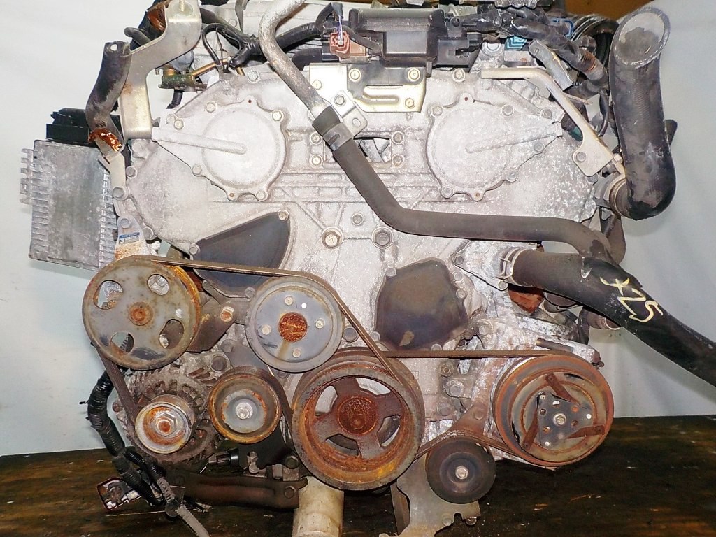 Двигатель Nissan VQ25-DE - 256038A AT RE5R05A FR Elgrand коса+комп 4
