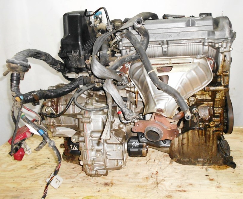 Двигатель Toyota 1NZ-FE - C388939 CVT K210-02A FF NCP81 электро дроссель коса+комп 6