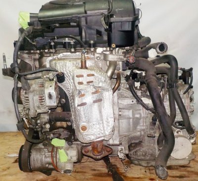 Двигатель Toyota 1KR-FE - 0997090 CVT K410-04A FF KSP90 коса+комп 1