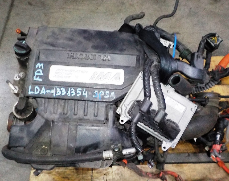 Двигатель Honda LDA - 1331354 CVT SPSA FF FD3 коса+комп, без КПП 2