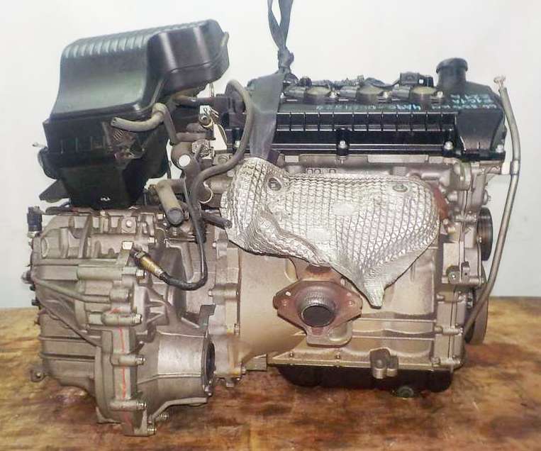Двигатель Mitsubishi 4A90 - 0064824 CVT F1C1A FF Z21A 66 833 km коса+комп 4
