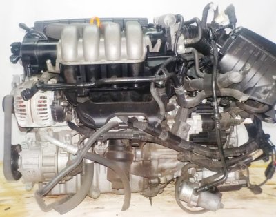 Двигатель Volkswagen AXW - 019737 AT FF коса+комп 1
