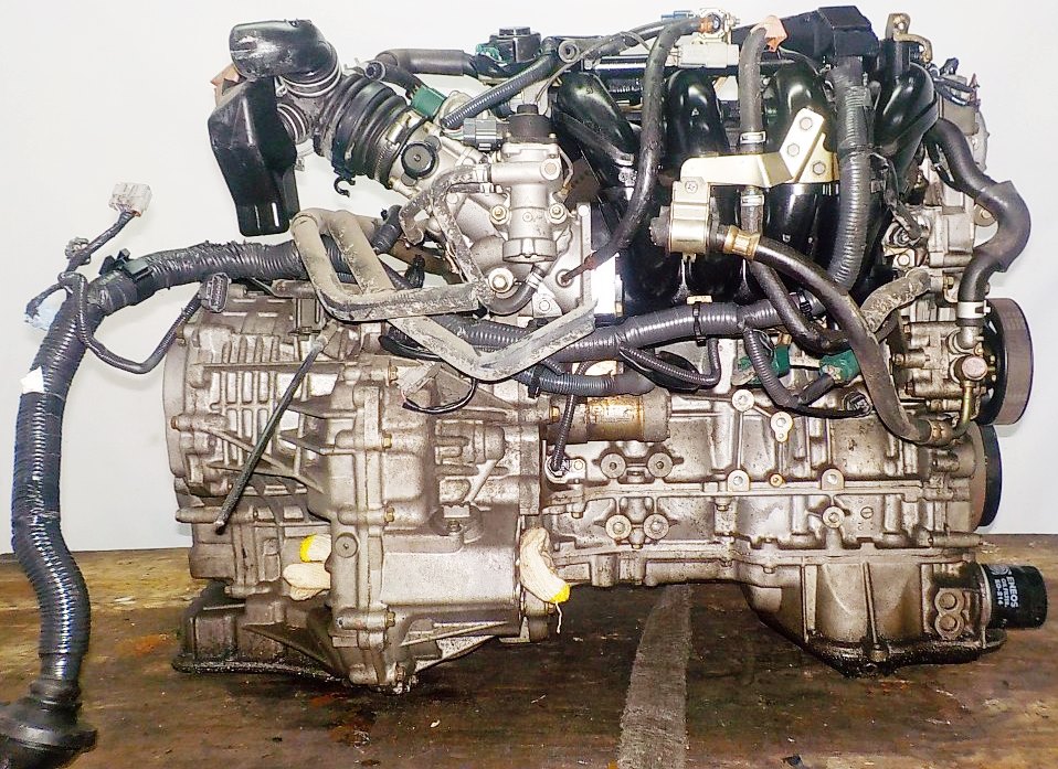 Двигатель Nissan QR25-DD - 004624A CVT RE0F06A FF NEO без датчика скорости коса+комп 4