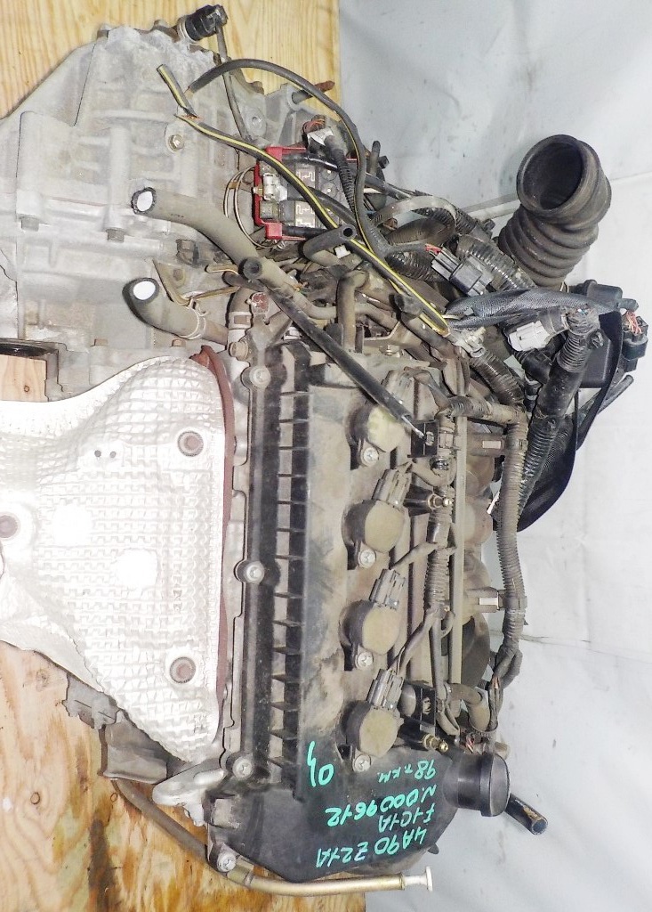 Двигатель Mitsubishi 4A90 - 0009612 CVT F1C1A FF Z21A 98 000 km коса+комп 2