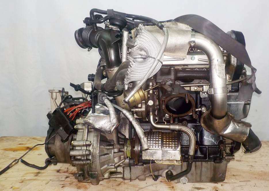 Двигатель Audi AUQ - 005924 MT FF Audi TT 140 960 km + подвеска коса+комп 4