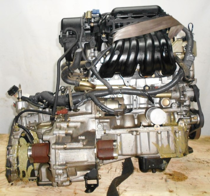 Двигатель Nissan CR12-DE - 251487 AT RE4F03B FQ40 FF AK12 75 000 km коса+комп 4