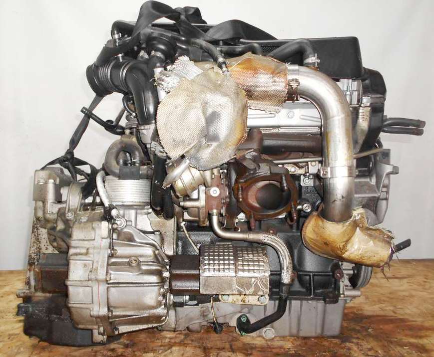 Двигатель Audi AUQ - 055698 AT FF A5 TURBO 114 000 km 4