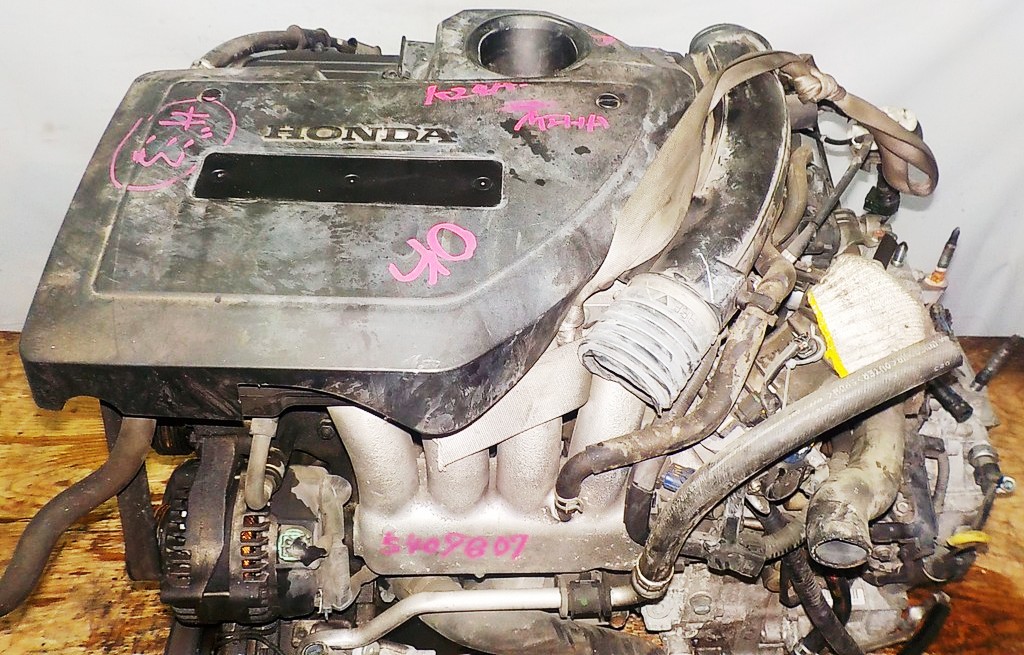 Двигатель Honda K24A - 5409807 AT MFHA FF RB1 коса+комп 2