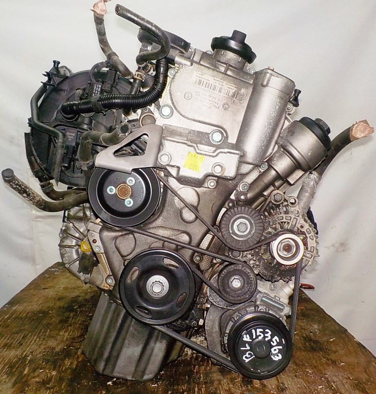 Двигатель Volkswagen BLF - 153563 AT FF коса+комп 5