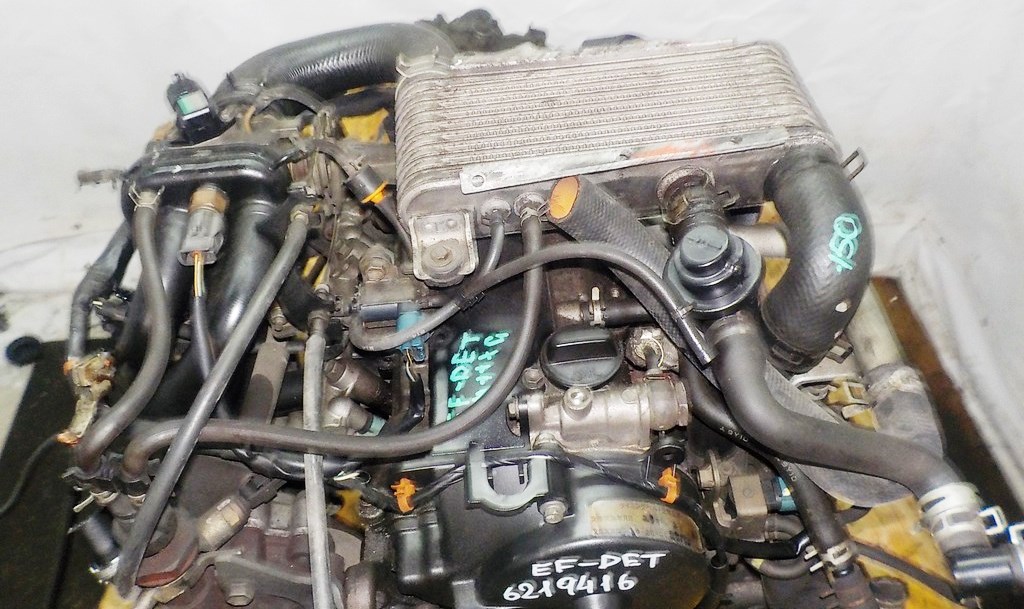 Двигатель Daihatsu EF-DET - 6219416 AT FR 4WD J111G 150 000 km коса 2