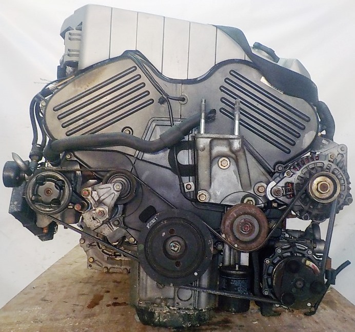 Двигатель Mitsubishi 6G72 - PP8594 AT F4A42 FF F31A GDI MD352147 84 000 km коса+комп 4