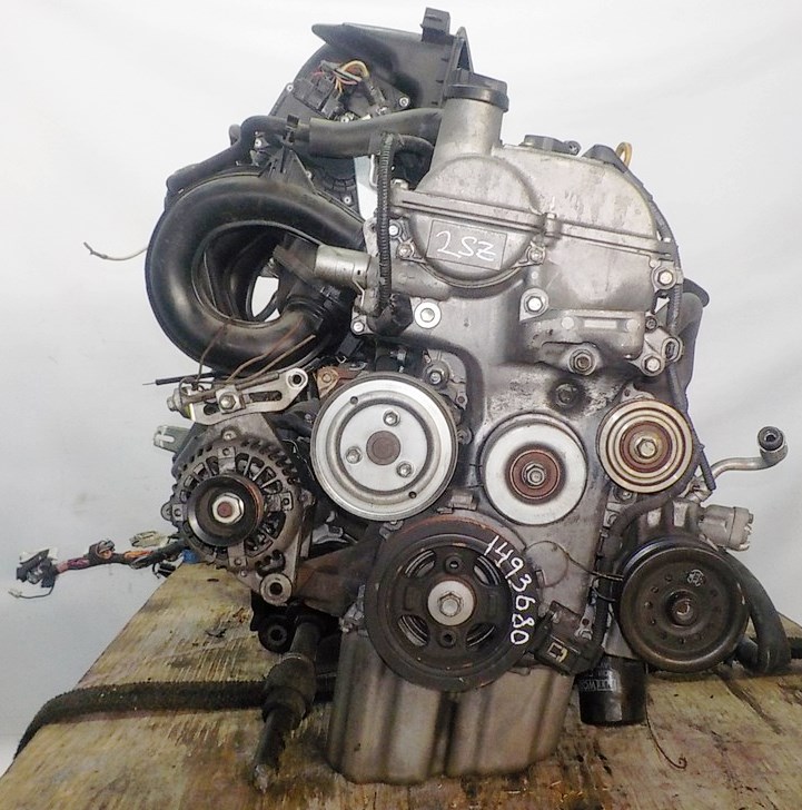Двигатель Toyota 2SZ-FE - 1493680 CVT K410 FF коса+комп 3
