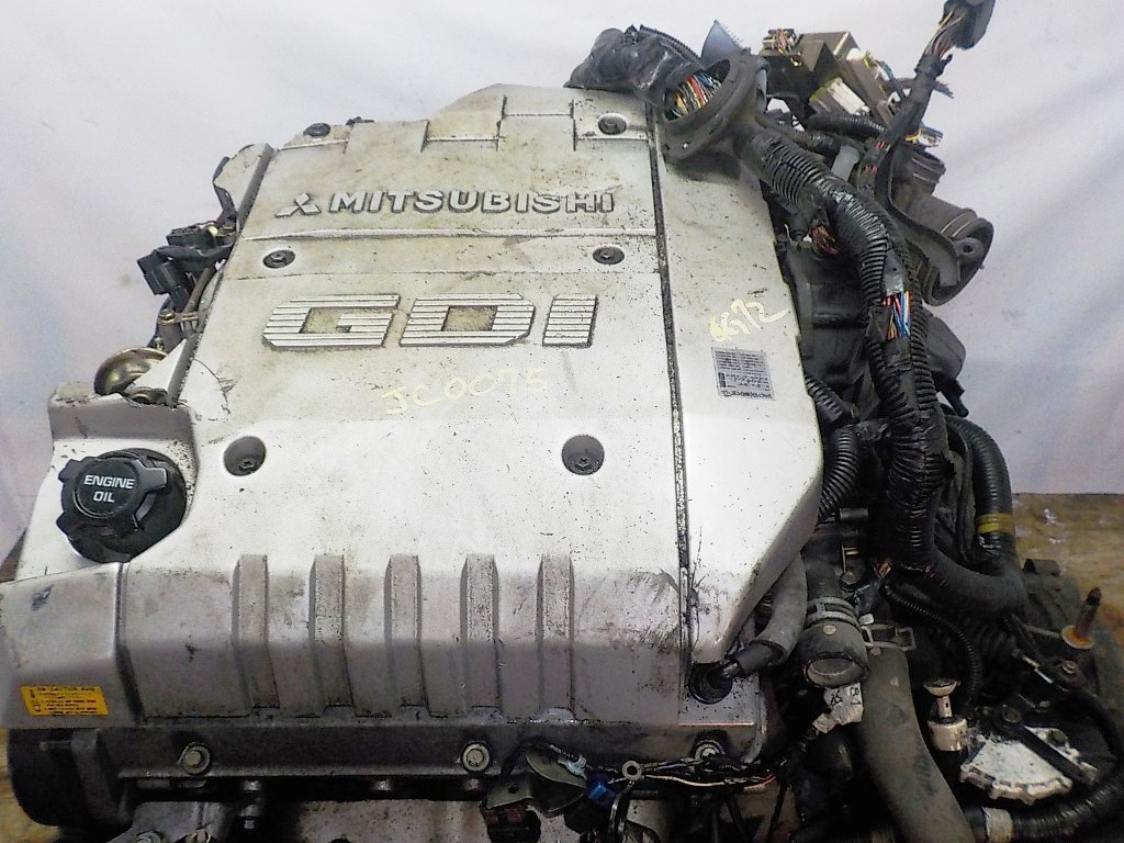Двигатель Mitsubishi 6G72 - JC0075 AT F5A512D5B4 FF F36A GDI MD352147 коса+комп 2