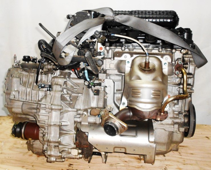 Двигатель Honda LEA - 3036096 CVT SD5A FF GP3 98 000 km коса+комп 4