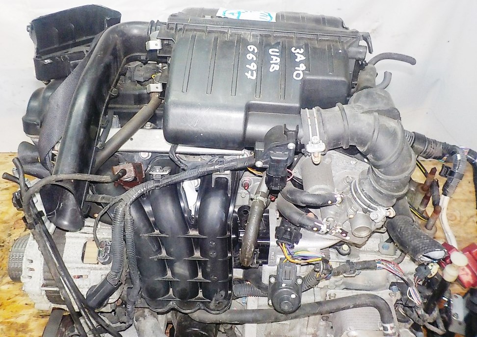 Двигатель Mitsubishi 3A90 - UAB6697 CVT F1CJB FF A05A коса+комп 2