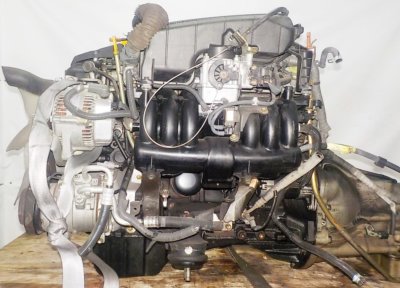 Двигатель Toyota 1G-FE - 6976934 AT 03-70LS 35000-2C400 FR BEAMS коса+комп 1
