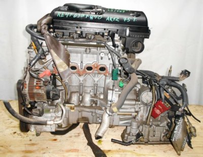 Двигатель Nissan CR12-DE - 251487 AT RE4F03B FQ40 FF AK12 75 000 km коса+комп 1