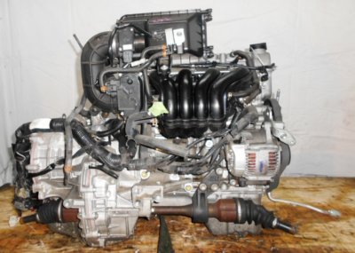 Двигатель Suzuki K12B - 1124077 CVT FF ZC71S коса+комп 1