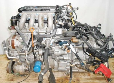 Двигатель Honda L13A - 4472983 CVT SE5A FF GE6 106 000 km коса+комп, нет выпускного коллектора 1