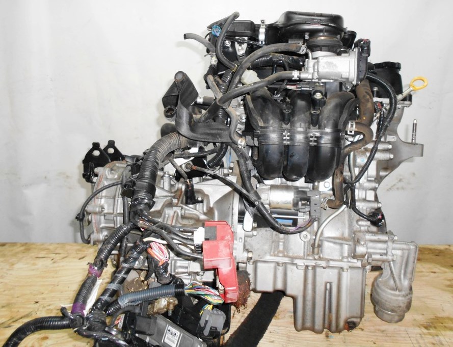 Двигатель Toyota 1KR-FE - 0818435 CVT K410-04A FF KSP90 111 000 km 2