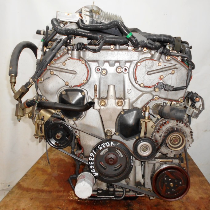 Двигатель Nissan VQ25-DD - 163369A AT RE4F04B FF PA33 65 000 km коса+комп 3