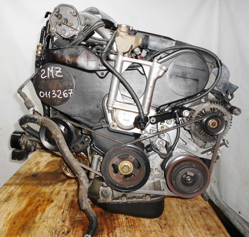 Двигатель Toyota 2MZ-FE - 0113267 AT A541F-04A FF 4WD MCV25 69 000 km коса+комп 3