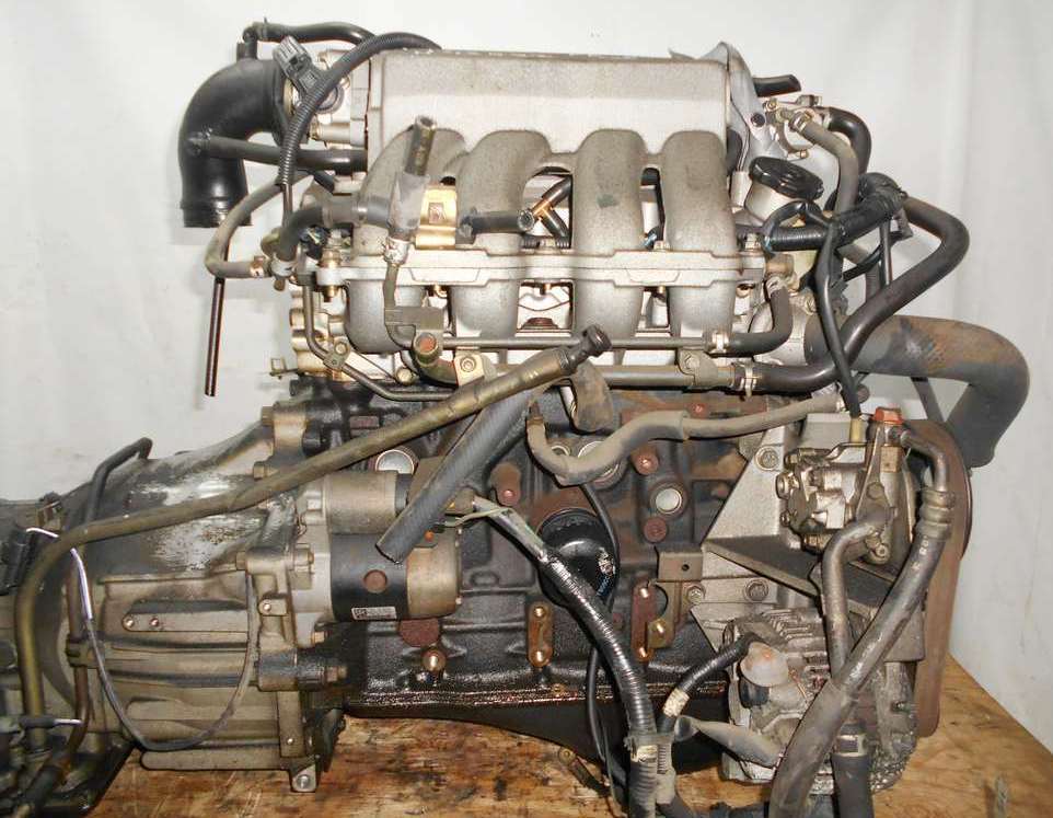 Двигатель Mazda FE - 13528 AT FR SGEW коса+комп 3