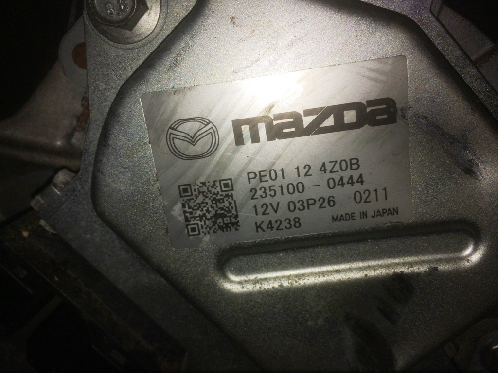 Двигатель Mazda P3 - 30229759 CVT FF DEJFS 90 000 km 4