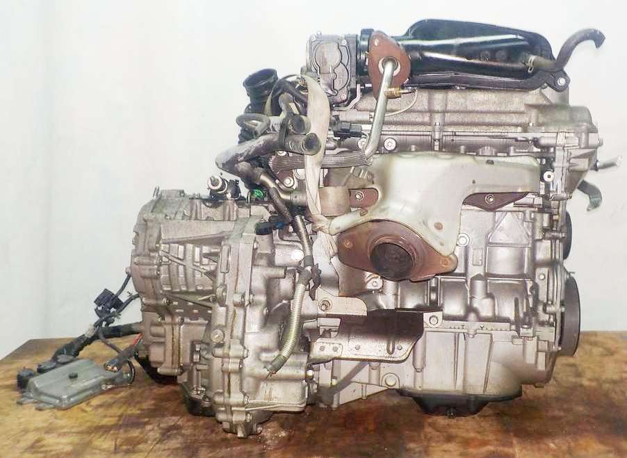Двигатель Nissan HR15-DE - 224465A CVT RE0F08B GH54 FF YGZ11 111 703 km коса+комп 4