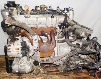 Двигатель Volkswagen BLF - 153563 AT FF коса+комп 1