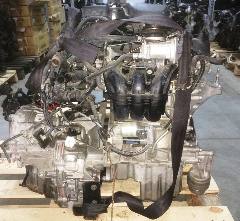 Двигатель Toyota 1KR-FE - 0996241 AT K410-04A FF KCP90 146 000 km коса+комп 5