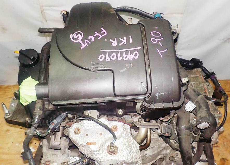 Двигатель Toyota 1KR-FE - 0997090 CVT K410-04A FF KSP90 коса+комп 2