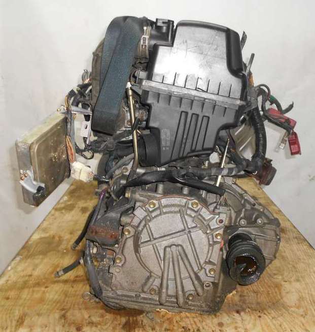 Двигатель Toyota 2NZ-FE - 2760799 AT U441E-03A FF NCP20 153 000 km без датчика скорости коса+комп 5
