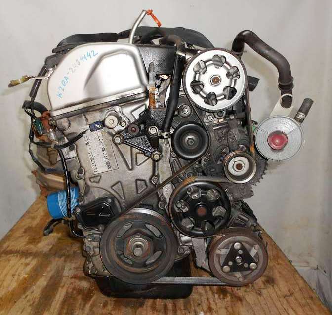 Двигатель Honda K20A - 2484142 AT MTJA FF RG1 100 500 km коса+комп 3