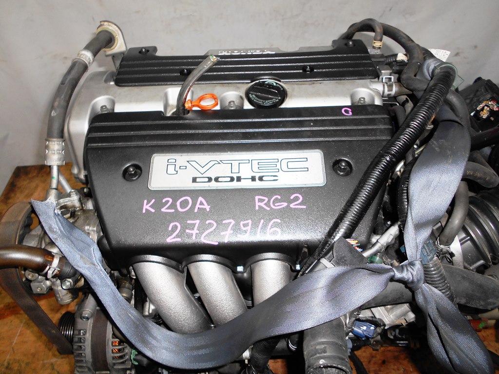 Двигатель Honda K20A - 2727916 AT MTKA FF 4WD RG2 2