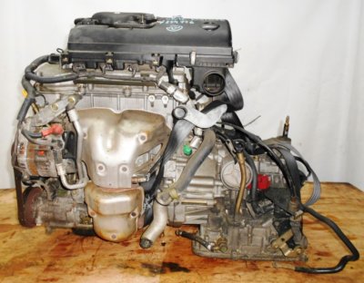 Двигатель Nissan CR12-DE - 354746 AT RE4F03B FF AK12 115 000 km коса+комп 1