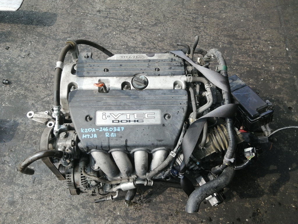 Двигатель Honda K20A - 2460337 AT MTJA FF RG1 158 000 km коса+комп 2