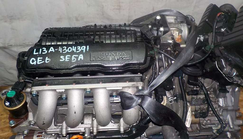 Двигатель Honda L13A - 4304391 CVT SE5A FF GE6 коса+комп 2