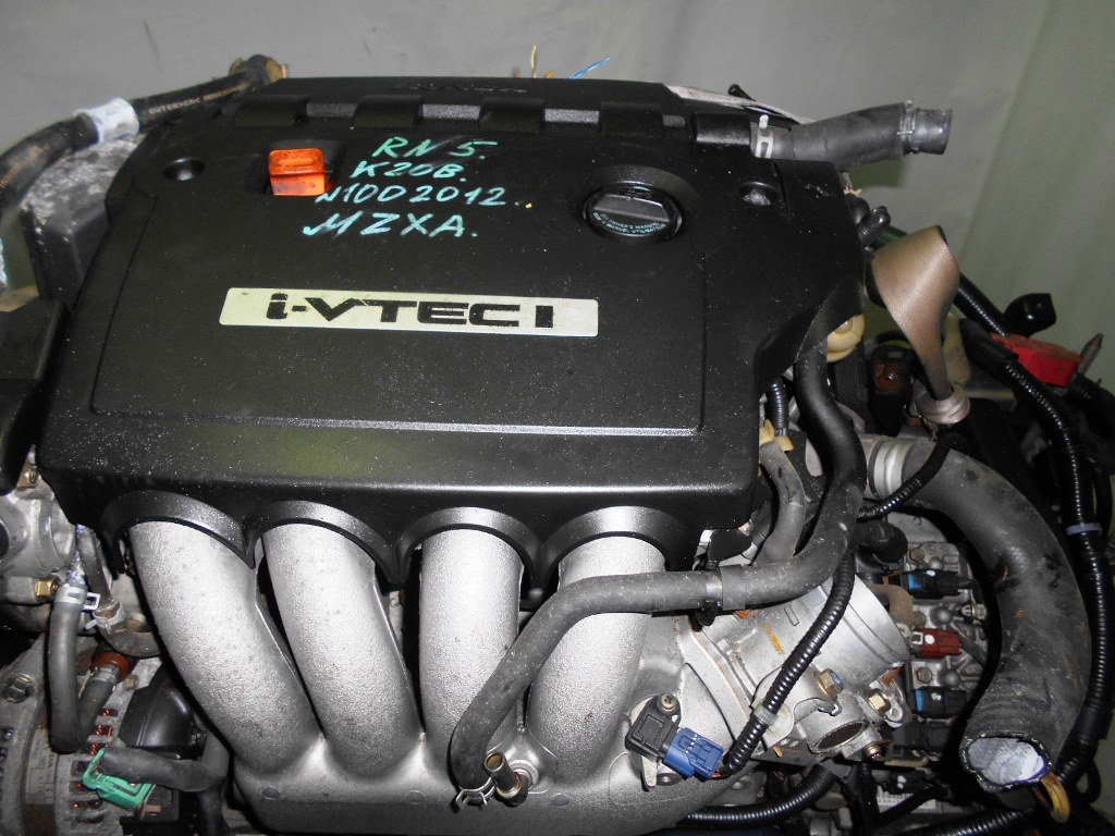 Двигатель Honda K20B - 1002012 CVT MZXA FF RN5 коса+комп 6