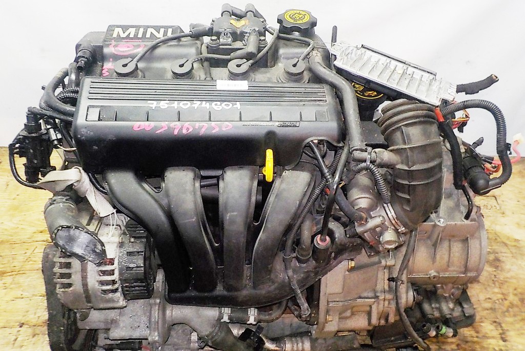 Двигатель BMW W10B16D - 751074601 AT FF 03′ коса+комп 2
