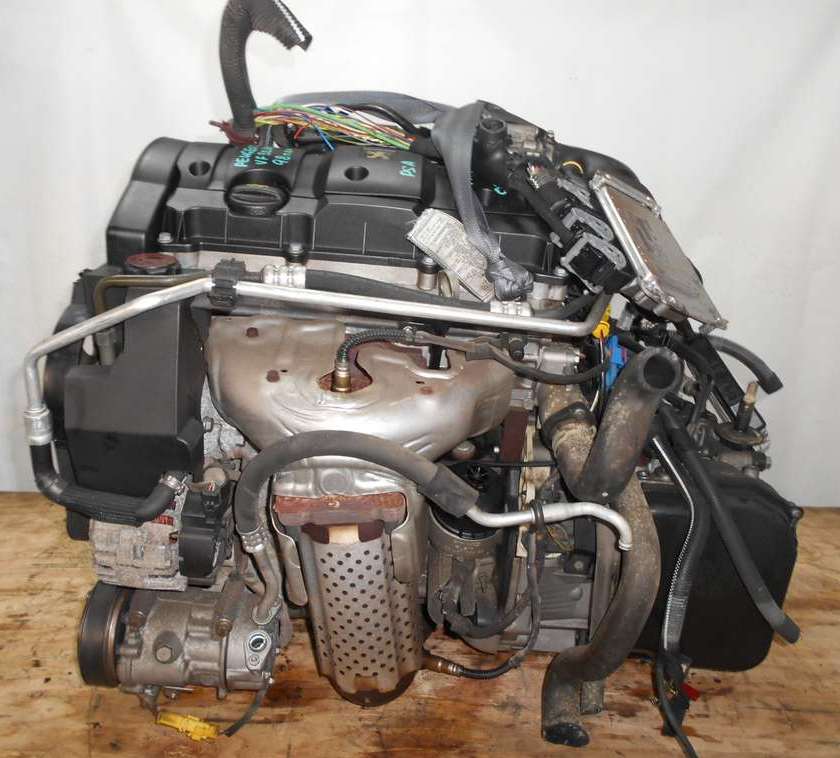 Двигатель Peugeot PSA - 02535550 206 AT FF 10FX7E 98 000 km коса+комп 3