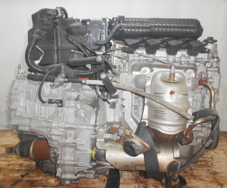Двигатель Honda LDA - 2014398 CVT SBLA FF ZE2 коса+комп 3
